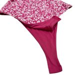 ZARA NEW  Pink and White Floral Pink Sweetheart Corset Bodysuit Women’s Size S Photo 6