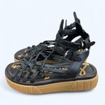 Sam Edelman Black Geana Strappy Platform Gladiator Sandals Women's 9.5 Boho Photo 8