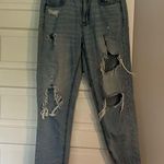 American Eagle  Outfitters Hi Rise Tomgirl Distressed Jean Photo 0