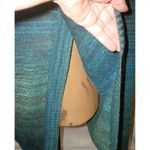 NWT New Womens L Prana Julien Sweater Top Organic Dark Teal Blue Logo LS Layer Size L Photo 3