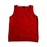 Talbots Red Sweater Vest size M Photo 5