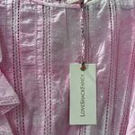 Love Shack Fancy Natasha Dress in Island Pink Hand Dye Photo 7