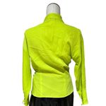 ZARA NWOT WOMENS DOUBLE BREASTED SHIRT/BLOUSE IN LIME GREEN Photo 7
