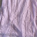 Francesca's Size Small Lavender Purple Lace Mini Dress. Photo 3