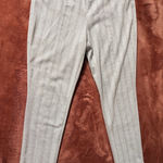 Anne Klein Light Gray Straight Leg Pants Photo 0