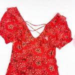 Spell & The Gypsy Collective Celestial Play Dress Red Mini Photo 5