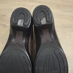 Ariat Tambour Clogs Mules 8.5 B Black Leather Cutout Studded Comfort Cowgirl Photo 7