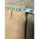 Faded Glory  khaki tan denim pull-on jeggings size L Photo 2