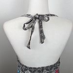 Stetson  Gray and Pink Halter Neck Knee Length Cotton‎ Dress Western Size Medium Photo 5