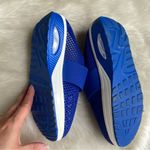 Blue & White Mesh Slip On Shoes Size 5 Photo 2