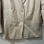 Max Mara  Weekend Cream Button Blazer SIZE 10 Photo 2