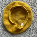 Brontë Flo Sunset Yellow Wool Beret Photo 1