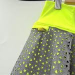 Slazenger  Neon Yellow Gray Golf Set‎ Women’s Size Medium Sleeveless Polo Skort Photo 9