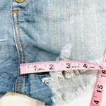 Guess Vintage  Jeans High Waist Button Fly Distressed Denim Blue Jeans Shorts Photo 5