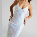 Wild Fable Iridescent Sequin Slip Dress sz M Purple Size M Photo 0