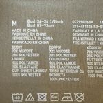 Uniqlo Washable Knit Bra Dress Sleeveless Built in Bra Medium Olive Green Fall Photo 10