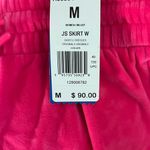 ADIDAS WOMENS SKIRT JEREMY SCOTT VELOUR SKIRT pink medium YTK Photo 3