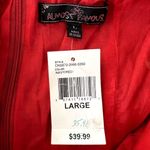 Almost Famous Floral Strapless Tulle Sweetheart Dress Photo 7