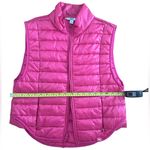 JoyLab  Vibrant Pink Puffer Vest Size Small Photo 3