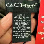 Women’s Cachet Formal Dress Brown Size 4 Photo 2