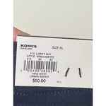 Nine West Woman’s Liberty Navy Kick Flare Work Pants Size XL Career Business NWT Photo 4