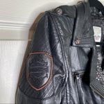 Harley Davidson Harley-Davidson® Women's Winsome Leather Biker Jacket, 97101-16VW Size Small Photo 3