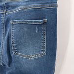 Spanx  Pull-on Skinny Jeans Womens M Blue Cotton‎ Blend Distressed Photo 7