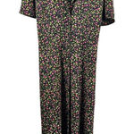 Kathie Lee Collection Kathie Lee Women's Long Floral Black Dress Photo 0