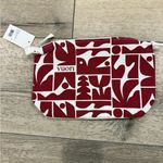 Vuori  Graphic Red and White Cosmetic Bag Photo 1