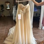 Prom kissprom dress Gold Size 0 Photo 5