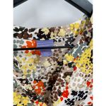 Laura Scott  Multicolored Floral Long Sleeve Button Up Blouse Size Extra Large Photo 2