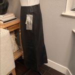 Tower Hill Collection Vintage Leather Skirt Lined NWT Size 8 Tall Black Photo 2