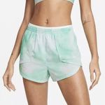 Nike Running Green Tie Dye Shorts Ifit Photo 0