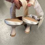 A New Day  Milan Pearl Cream Slingback Heels Cushioned Insole Size 6 NEW Photo 6