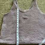 PINK - Victoria's Secret PINK Lavender Sherpa Tank Top Photo 3