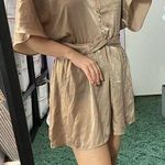 ZARA waist twist romper Photo 7