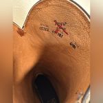 Tony Lama Vintage  Snakeskin Navy Blue Leather Cowboy Boots Size 6.5 EUC Photo 4