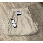 Soho Apparel  LTD Tan Capri 1X New Dressy Belted Photo 6