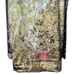 Chico's NWOT Chico’s Velour Button Down Oriental Floral Whimsical Feminine Ethereal XL Photo 6