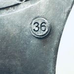 Miista London Cutout Slides Platform Sandals Black Slides Size 36 Photo 2