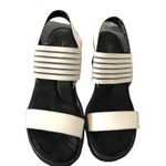 Skechers Cali Women's Rumblers Sci-Fi Wedge Sandal White Size 9 Cushion Sole Photo 4