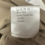 CAARA Size Small Khaki Weekend Cropped Longsleeve Minimalist Ribbed Modal Blend Photo 5