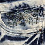 Hydraulic Bailey High Rise Shorts Size 9/10 Stretch Cut Off Embellish Pockets Photo 3