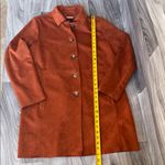 Tahari  Burnt Orange Trench Coat Photo 9