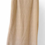 Free People cream corduroy skirt slit on side Photo 0