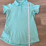 Duluth Trading Company Duluth Trading Co. Mint Green Short Sleeve Polo Top Women’s Size Small Photo 4