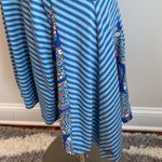 Matilda Jane  Blue Stripe Walkabout Sidetail Dress Photo 6