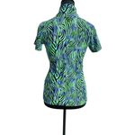 Tzu Tzu Size Small Top Short Sleeve Polo Shirt Golf Colorful Athletic Photo 4