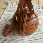 Basketball Shaped Crossbody Bag NWOT Brown Photo 4