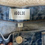 AGOLDE  90’s Mid Rise Loose Fit‎ Jeans Fall Out Wash Blue Size 31 Photo 8